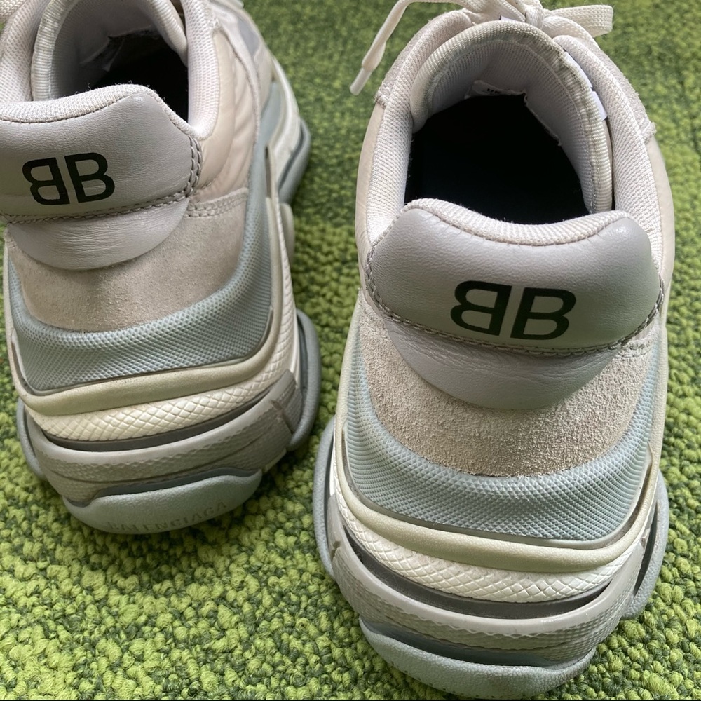 🖤Balenciaga TripleS size 8 💯 grey/beige - Picture 7 of 9